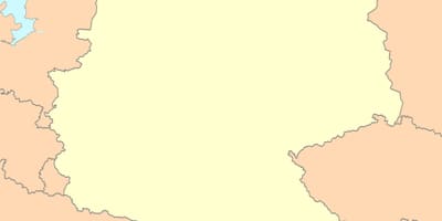 Carte de l'Allemagne vide